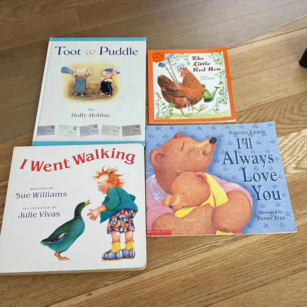 4 story books for little kids